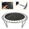 Trampoline de Jardin, Ø diamètre 6FT / 185cm avec Filet intérieur de sécurité, Echelle et Mousse de protection - 6 perches Trampoline de Jardin, Ø diamètre 6FT / 185cm avec Filet intérieur de sécurité, Echelle et Mousse de protection - 6 perches