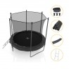 Trampoline de Jardin avec Filet intérieur, diamètre 8 Ft / 244cm - 6 perches Trampoline de Jardin avec Filet intérieur, diamètre 8 Ft / 244cm - 6 perches