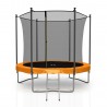 Trampoline de Jardin avec Filet intérieur, diamètre 8 Ft / 244cm - 6 perches Trampoline de Jardin avec Filet intérieur, diamètre 8 Ft / 244cm - 6 perches