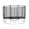 Trampoline de Jardin, diamètre 12FT / 366 cm avec Filet Exterieur - 10 perches Trampoline de Jardin, diamètre 12FT / 366 cm avec Filet Exterieur - 10 perches