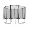 Trampoline de Jardin, diamètre 12FT / 366 cm avec Filet Exterieur - 10 perches Trampoline de Jardin, diamètre 12FT / 366 cm avec Filet Exterieur - 10 perches
