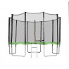 Trampoline de Jardin, diamètre 12FT / 366 cm avec Filet Exterieur - 10 perches Trampoline de Jardin, diamètre 12FT / 366 cm avec Filet Exterieur - 10 perches