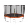 Trampoline de Jardin, diamètre 12FT / 366 cm avec Filet Exterieur - 10 perches Trampoline de Jardin, diamètre 12FT / 366 cm avec Filet Exterieur - 10 perches