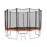 Trampoline de Jardin, diamètre 12FT / 366 cm avec Filet Exterieur - 10 perches Trampoline de Jardin, diamètre 12FT / 366 cm avec Filet Exterieur - 10 perches