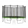 Trampoline de Jardin TUV avec Filet extérieur, Echelle et mousse de protection, Ø diamètre 13 Ft / 400 cm - 12 perches Trampoline de Jardin TUV avec Filet extérieur, Echelle et mousse de protection, Ø diamètre 13 Ft / 400 cm - 12 perches