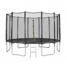 Trampoline de Jardin TUV avec Filet Exterieur, diamètre 14 Ft / 427 cm - 12 perches Trampoline de Jardin TUV avec Filet Exterieur, diamètre 14 Ft / 427 cm - 12 perches
