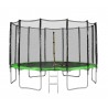 Trampoline de Jardin TUV avec Filet Exterieur, diamètre 14 Ft / 427 cm - 12 perches Trampoline de Jardin TUV avec Filet Exterieur, diamètre 14 Ft / 427 cm - 12 perches