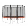 Trampoline de Jardin TUV avec Filet Exterieur, diamètre 14 Ft / 427 cm - 12 perches Trampoline de Jardin TUV avec Filet Exterieur, diamètre 14 Ft / 427 cm - 12 perches