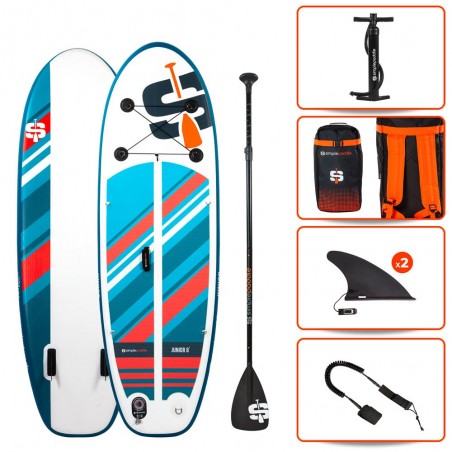 Stand up Paddle Gonflable 8'0 - JUNIOR SIMPLE PADDLE 8' 30'' 4'' (244x76x10cm)