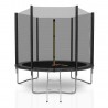Trampoline de Jardin avec Filet Exterieur, diamètre 8 Ft / 244cm - 6 perches