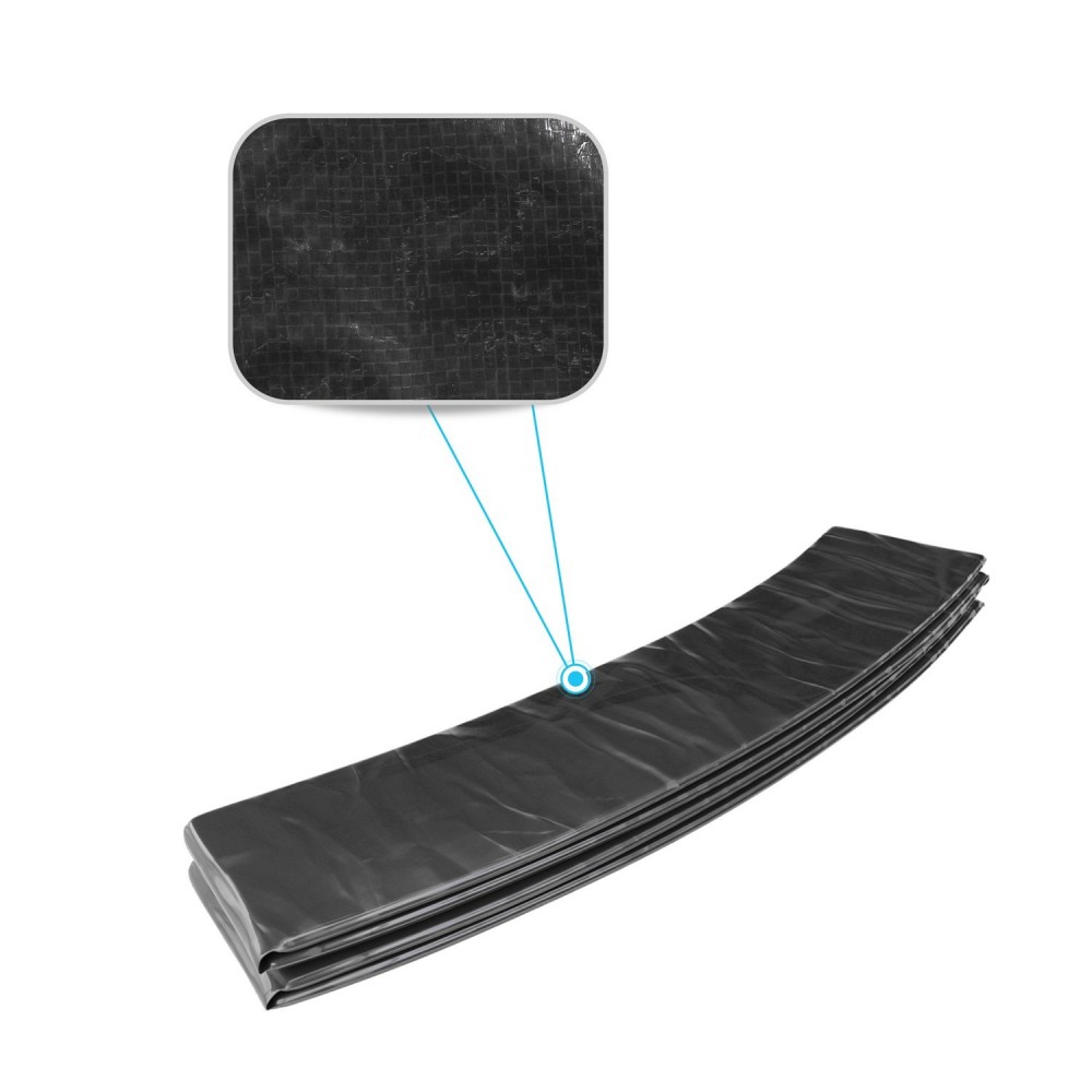 Coussin de protection des ressorts pour Trampoline 8Ft / 244 cm - Noir - PE