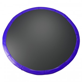 Coussin de protection des ressorts pour Trampoline 14Ft / 427 cm - Bleu Intense - PE