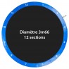 Coussin de protection des ressorts pour Trampoline 12Ft / 366 cm- Bleu Ciel - PVC Coussin de protection des ressorts pour Trampoline 12Ft / 366 cm- Bleu Ciel - PVC
