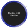 Coussin de protection des ressorts pour Trampoline 12Ft / 366 cm - Bleu Nuit - PE Coussin de protection des ressorts pour Trampoline 12Ft / 366 cm - Bleu Nuit - PE