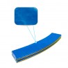 Coussin de protection des ressorts pour Trampoline 12Ft / 366 cm - Bi color Bleu / Jaune - PE Coussin de protection des ressorts pour Trampoline 12Ft / 366 cm - Bi color Bleu / Jaune - PE