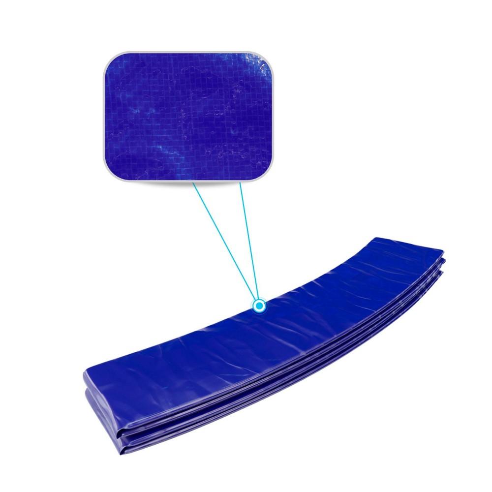 Coussin de protection des ressorts pour Trampoline 12Ft / 366 cm- Bleu Intense - PE