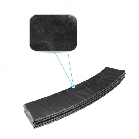 Coussin de protection des ressorts pour Trampoline 10Ft / 305 cm - Noir - PE