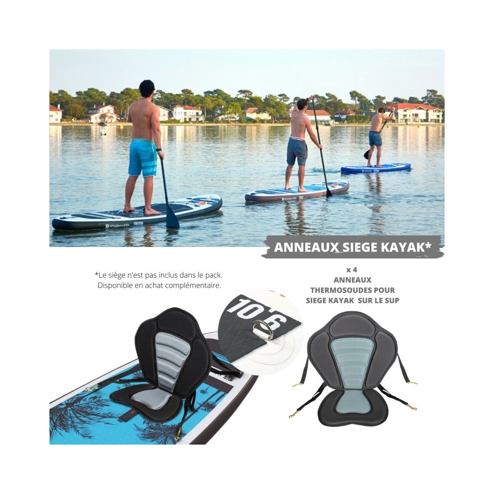 UGAL 10'6 PACK STAND UP PADDLE