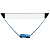 Set de Badminton complet avec filet 295 x 38 x 154 cm, raquettes, volants et étui de rangement Bleu Set de Badminton complet avec filet 295 x 38 x 154 cm, raquettes, volants et étui de rangement Bleu