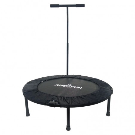 Trampoline fitness pliable 90 cm poignée réglable en hauteur en forme de T