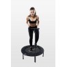 Trampoline fitness pliable 90 cm poignée réglable en hauteur en forme de T Trampoline fitness pliable 90 cm poignée réglable en hauteur en forme de T