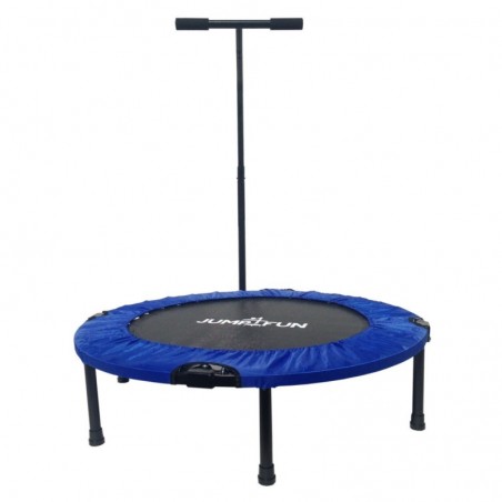 Trampoline fitness pliable 90 cm poignée réglable en hauteur en forme de T