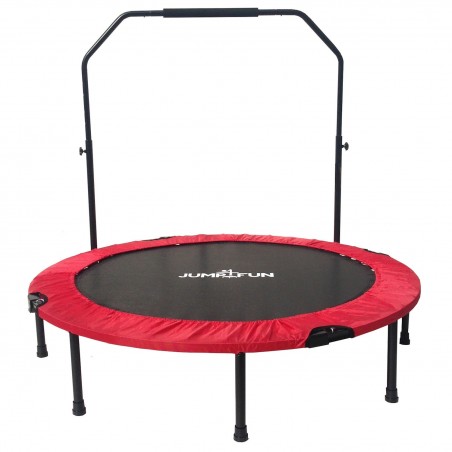 Mini Trampoline Fitness Jump4fun Pliable Double-Bar - Ø122cm