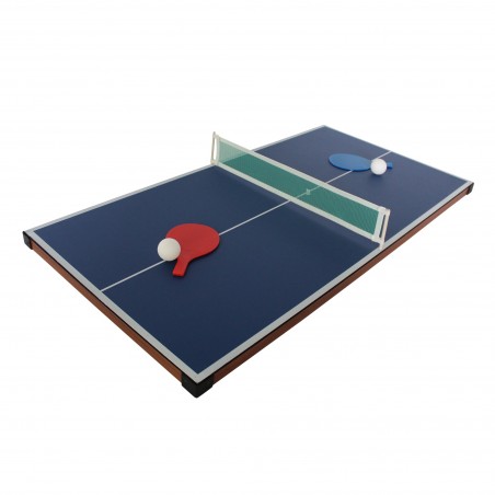 Plateaux Multi-jeux, 14 jeux : Ping Pong, Air Hockey, Bowling, Echec, Mikado, Back Gammon 97 x 49 x 3 cm Plateaux Multi-jeux, 14 jeux : Ping Pong, Air Hockey, Bowling, Echec, Mikado, Back Gammon 97 x 49 x 3 cm