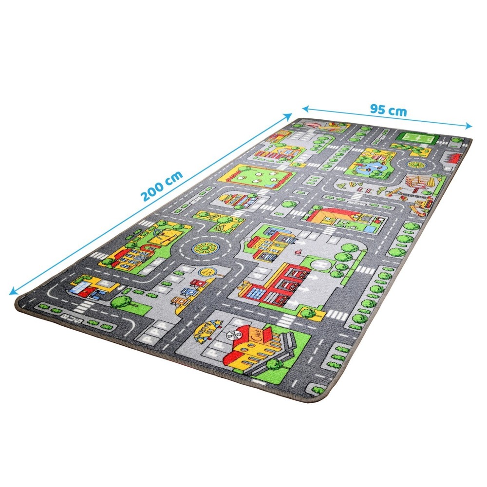 Tapis de Jeux enfant - Street 95 x 200 cm