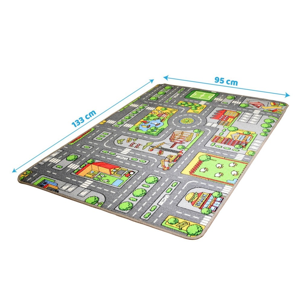 Tapis de Jeux Enfant - Street 95 x 133 cm