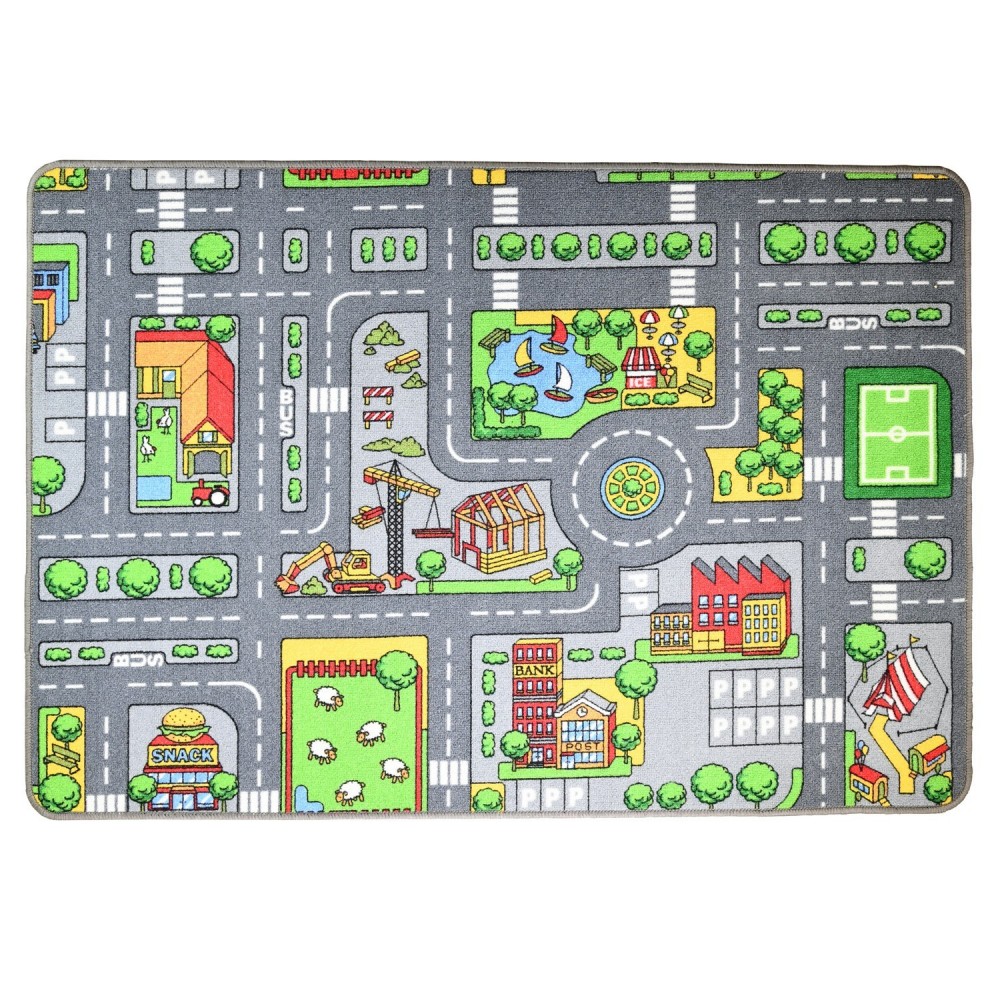 Tapis de Jeux Enfant - Street 95 x 133 cm