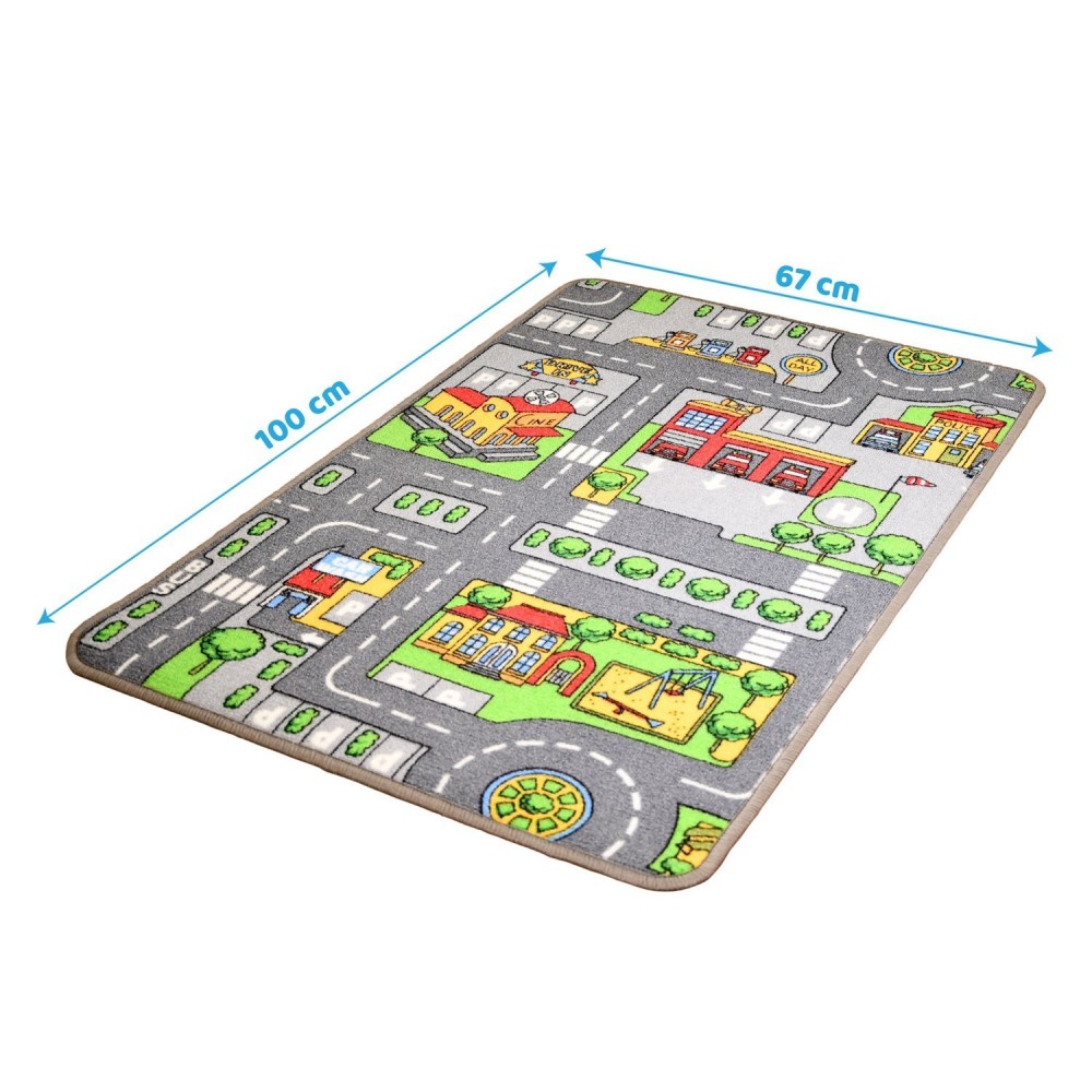 Tapis de Jeux Enfant - Street 67 x 100 cm