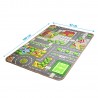Tapis de Jeux Enfant - Réversible : Street et ferme 67 x 100 cm Tapis de Jeux Enfant - Réversible : Street et ferme 67 x 100 cm