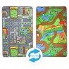 Tapis de Jeux Enfant - Réversible : Street et Ferme 80 x 120 cm Tapis de Jeux Enfant - Réversible : Street et Ferme 80 x 120 cm