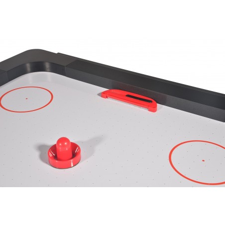 Table de jeux 4 en 1 Air Hockey, Ping pong, Billard et plateau dînatoire, Accessoires inclus - 183 x 91 x 81 cm