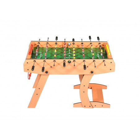 Table 3 Jeux en 1 Pliable - BabyFoot - Basket Ball - Fléchettes, 122 x 61 x 82 cm