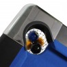 Billard pliable, Table de Billard avec Accessoires, 193 x 109 x 81 cm - Noir et Tapis Bleu Billard pliable, Table de Billard avec Accessoires, 193 x 109 x 81 cm - Noir et Tapis Bleu