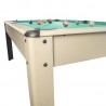 Billard Américain HARMONY 6Ft - 206,5 x 116,5 x 80 cm avec accessoires et plateau dînatoire - Couleur Hêtre Billard Américain HARMONY 6Ft - 206,5 x 116,5 x 80 cm avec accessoires et plateau dînatoire - Couleur Hêtre