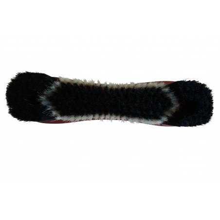 Brosse de Billard - Crins de cheval - 10 1/2" - Noir et Blanc