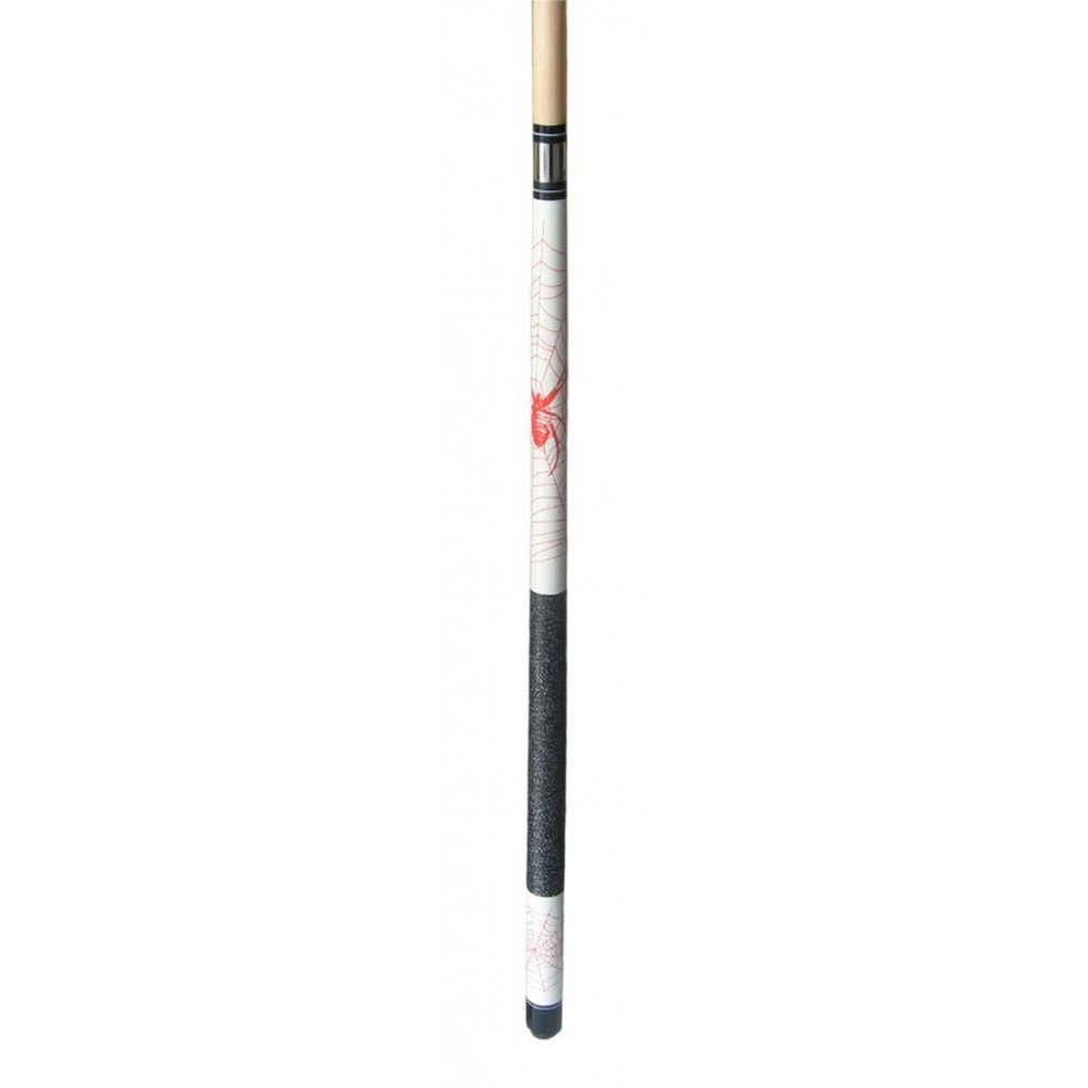 Queue de Billard Americain / Anglais 145cm57" Gamme Ethnique Premium  White Spider