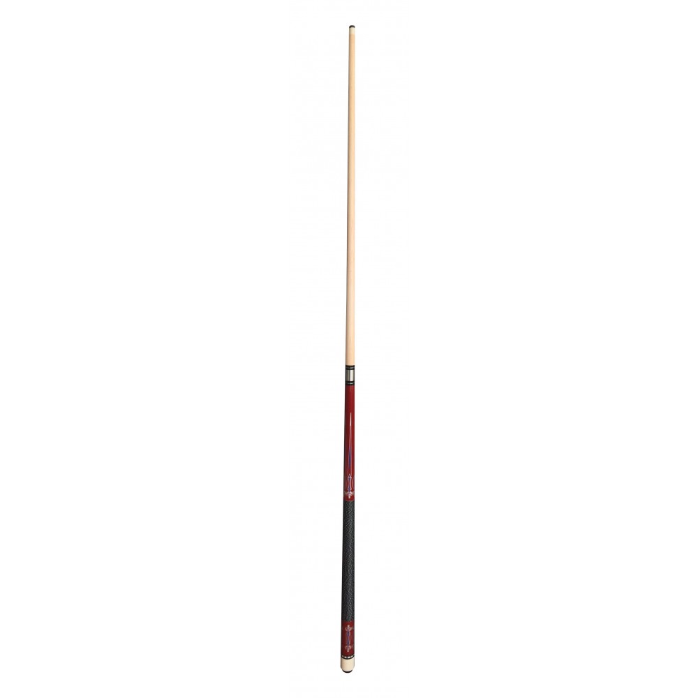 Queue de Billard Americain / Anglais 145cm57" Gamme Ethnique Premium  Deep Red