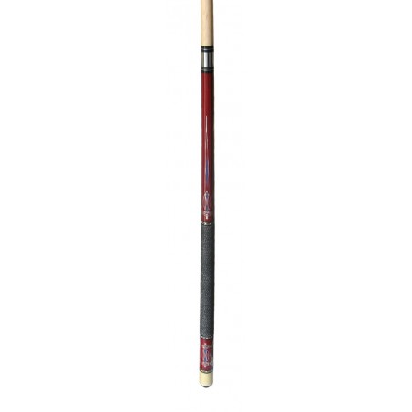 Queue de Billard Americain / Anglais 145cm57" Gamme Ethnique Premium  Deep Red