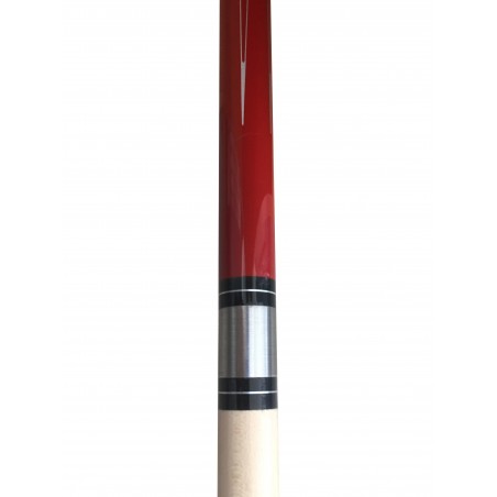 Queue de Billard Americain / Anglais 145cm57" Gamme Ethnique Premium  Deep Red