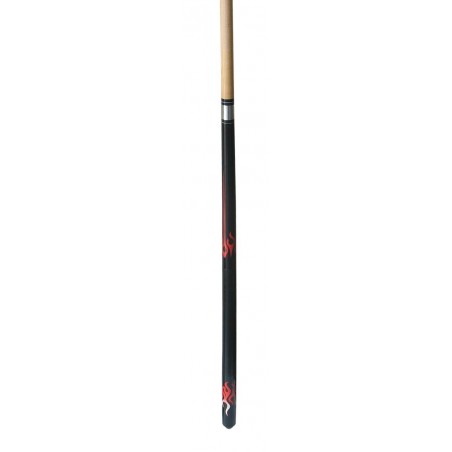 Queue de Billard Americain / Anglais 145cm57" Gamme Ethnique Premium  Flame