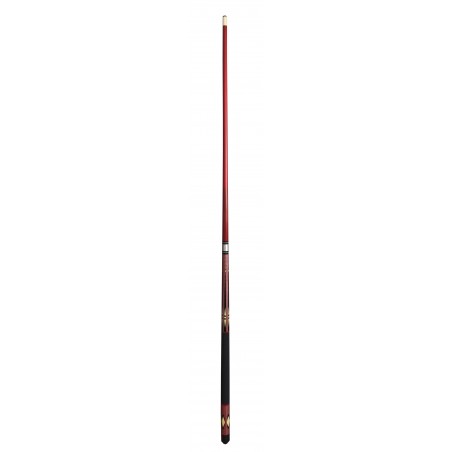 Queue de Billard Americain / Anglais 145cm57" Gamme Ethnique Premium Red Ivory