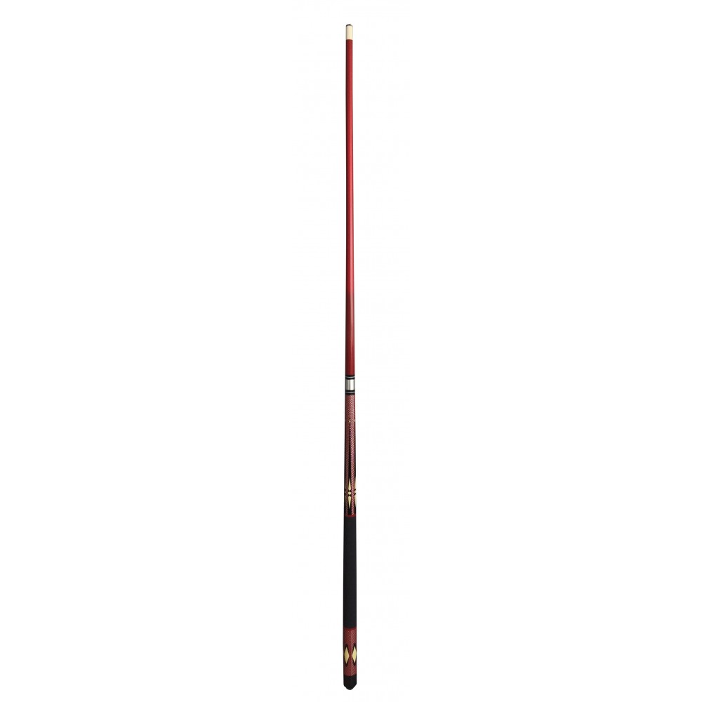 Queue de Billard Americain / Anglais 145cm57" Gamme Ethnique Premium Red Ivory