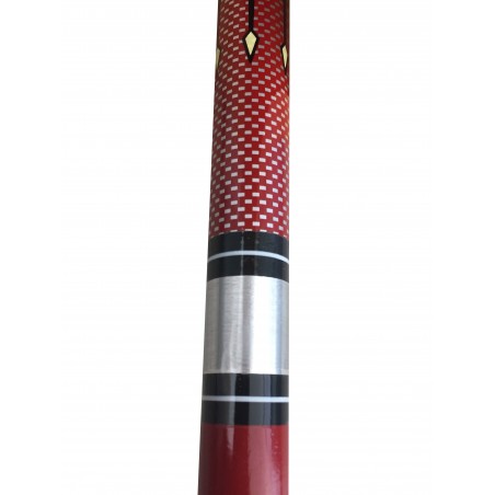 Queue de Billard Americain / Anglais 145cm57" Gamme Ethnique Premium Red Ivory