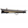 Boitier rigide Noir et Argent pour Queue de Billard Boitier rigide Noir et Argent pour Queue de Billard