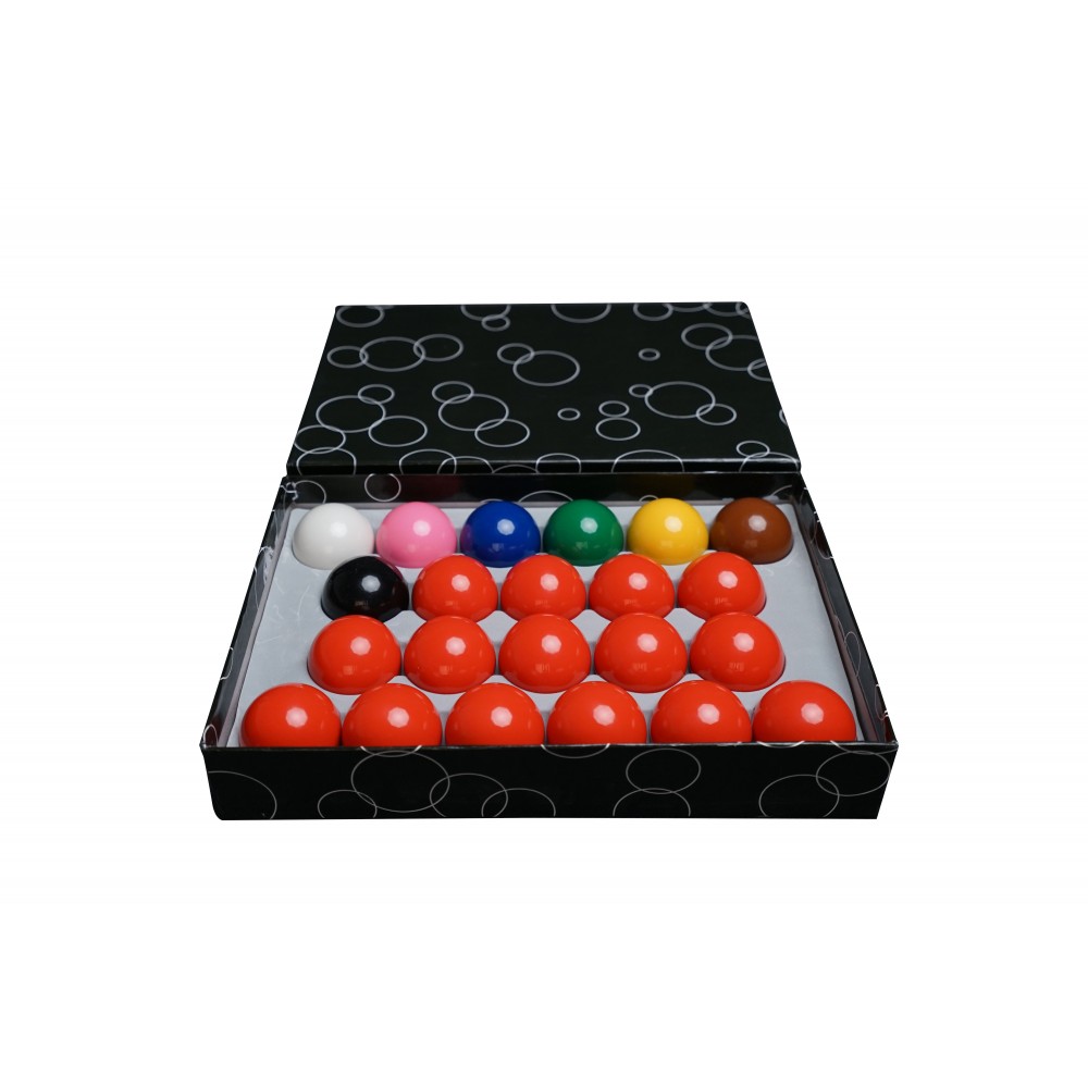 Billard, accessoires pour jeu Snooker - 2 queues + set de boules + 2 gants + brosse de billard + set de 12 craies+ 1 triangle
