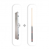 Queue de billard dévissable + Malette de rangement en Alu - Pack de rangement FLAME accessoires de billard Queue de billard dévissable + Malette de rangement en Alu - Pack de rangement FLAME accessoires de billard
